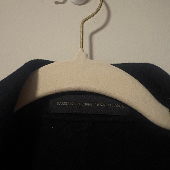 Vintage Wool Hilary Radley Women’s Black Pea Coat 6 - Picture 2 of 4